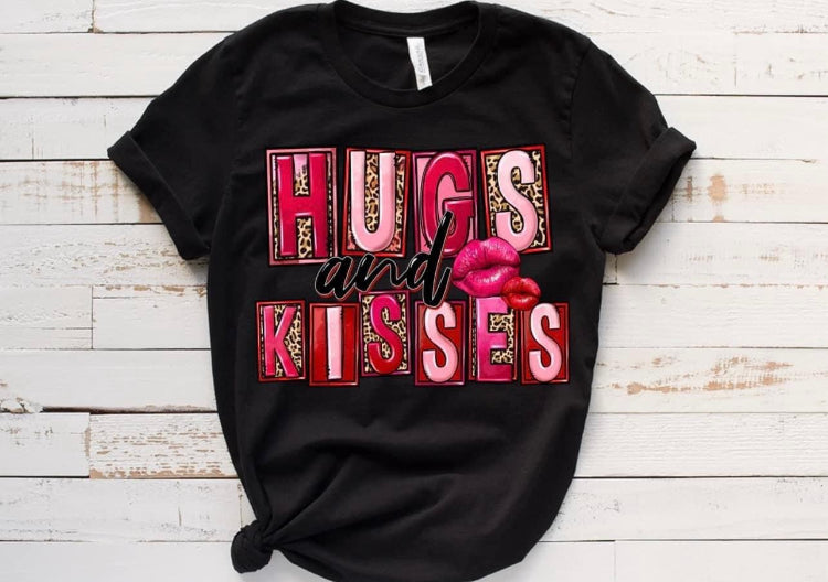 Hugs and Kisses Shirt Sleeve T-Shirt