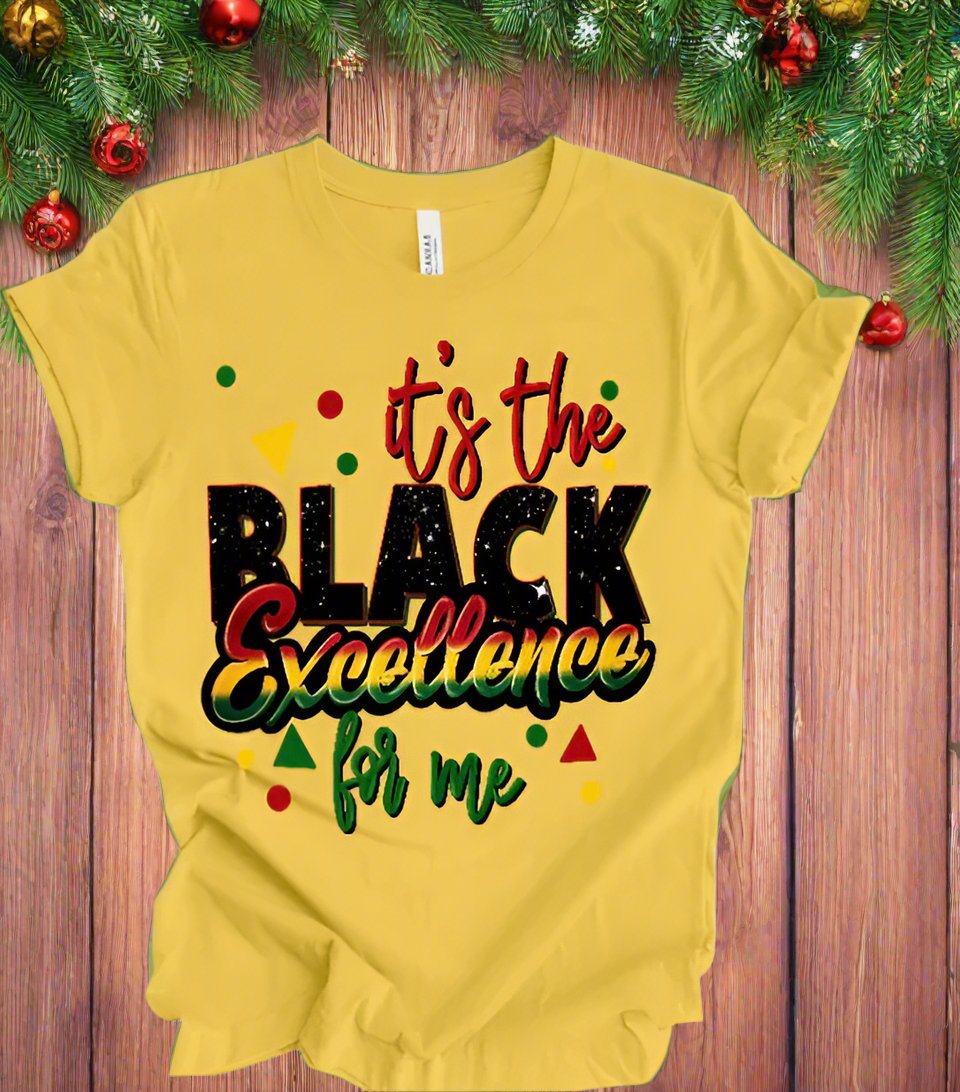 Black Excellence Short Sleeve T-Shirt