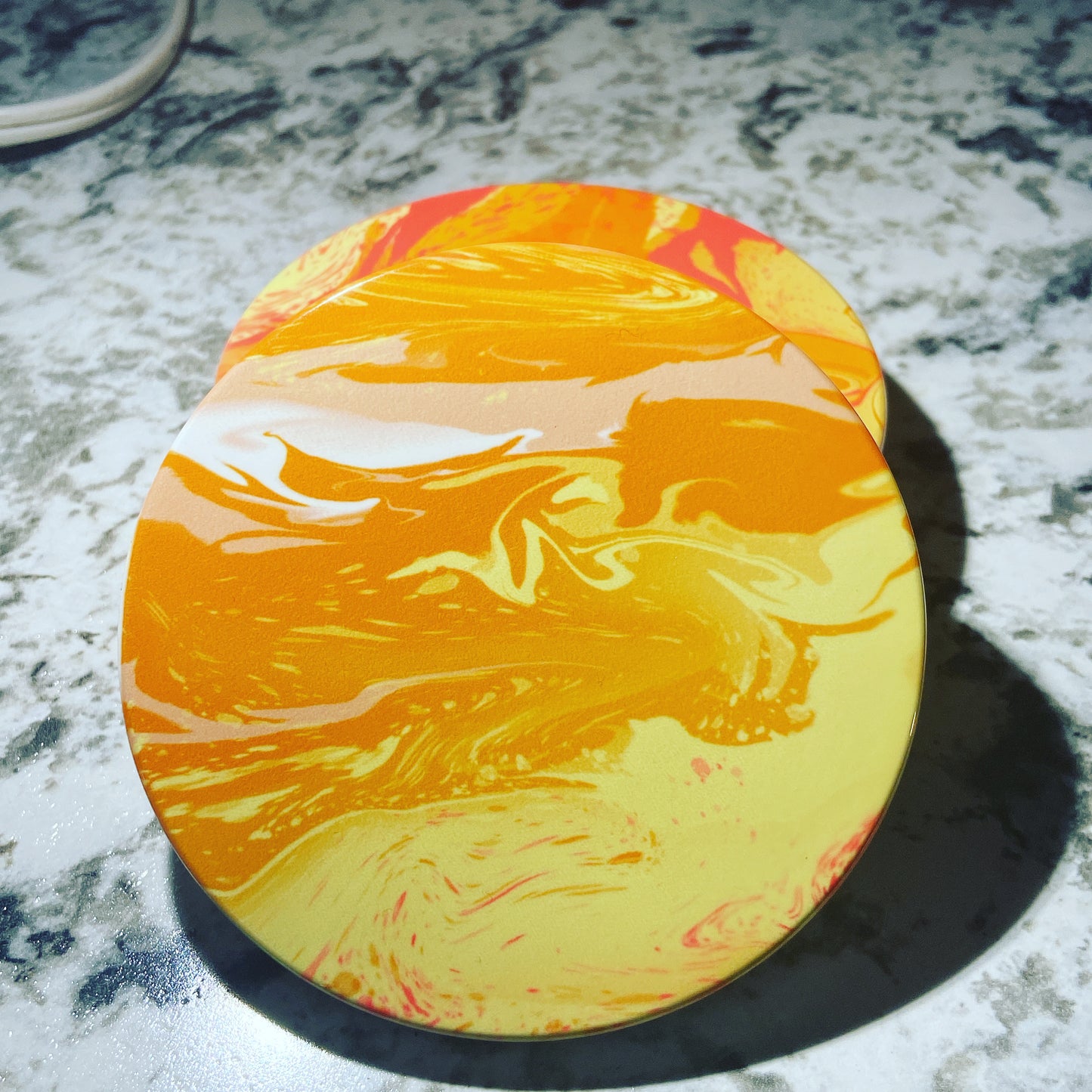 Yellow Gold Coasters