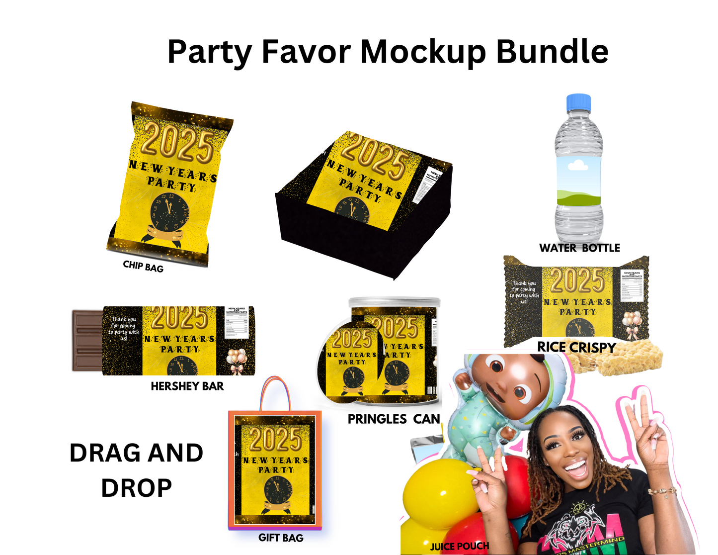 NYE Filled Party Favor