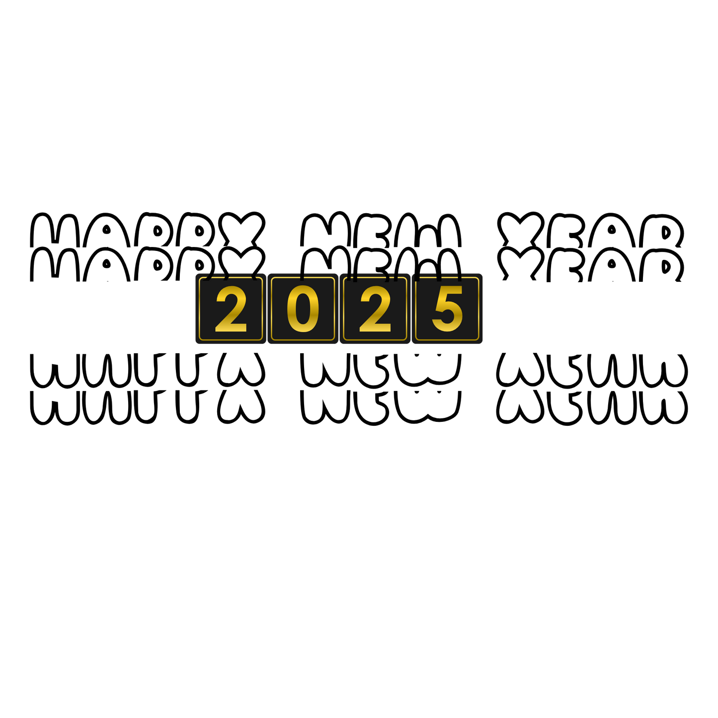 Happy New Year-2025 Tee